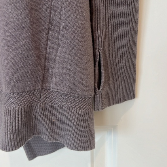 LULULEMON Knit Open Cardi Dusty Purple Duster - Picture 6 of 8